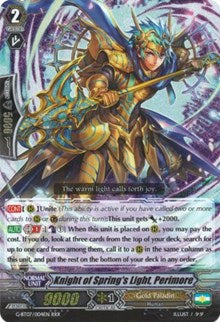 Knight ofring's Light, Perimore (G-BT07/004EN) [Glorious Bravery of Radiant Sword]