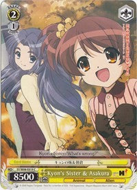 Kyon's Sister & Asakura (SY/W08-E019 C) [The Melancholy of Haruhi Suzumiya]