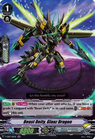 Beast Deity, Glanz Dragon (V-EB07/015EN) [The Heroic Evolution]