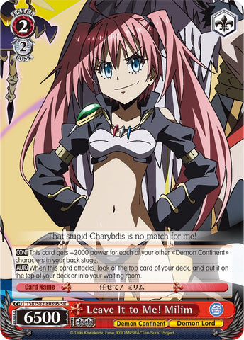 Leave It to Me! Milim (TSK/S82-E039S SR) [That Time I Got Reincarnated as a Slime Vol.2]