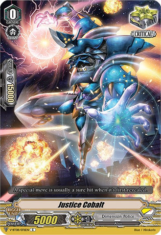 Justice Cobalt (V-BT08/076EN C) [Silverdust Blaze]