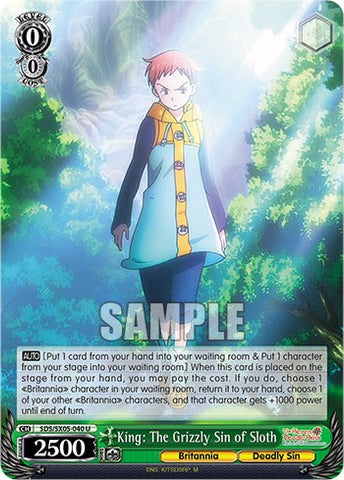 King: The Grizzly Sin of Sloth [The Seven Deadly Sins: Revival of The Commandments]