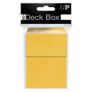 Ultra PRO: Deck Box - Solid Color (Yellow)