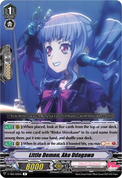 Little Demon, Ako Udagawa (V-TB01/029EN) [BanG Dream! FILM LIVE]