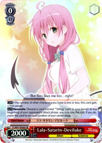 Lala-Satarin-Deviluke (TL/W37-E056S SR) [To Loveru Darkness 2nd]
