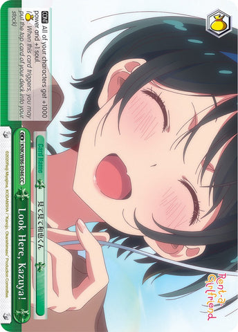 Look Here, Kazuya! (KNK/W86-E046 CC) [Rent-A-Girlfriend]