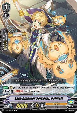 Late-bloomer Sorcerer, Palmett (V-EB13/027EN) [The Astral Force]